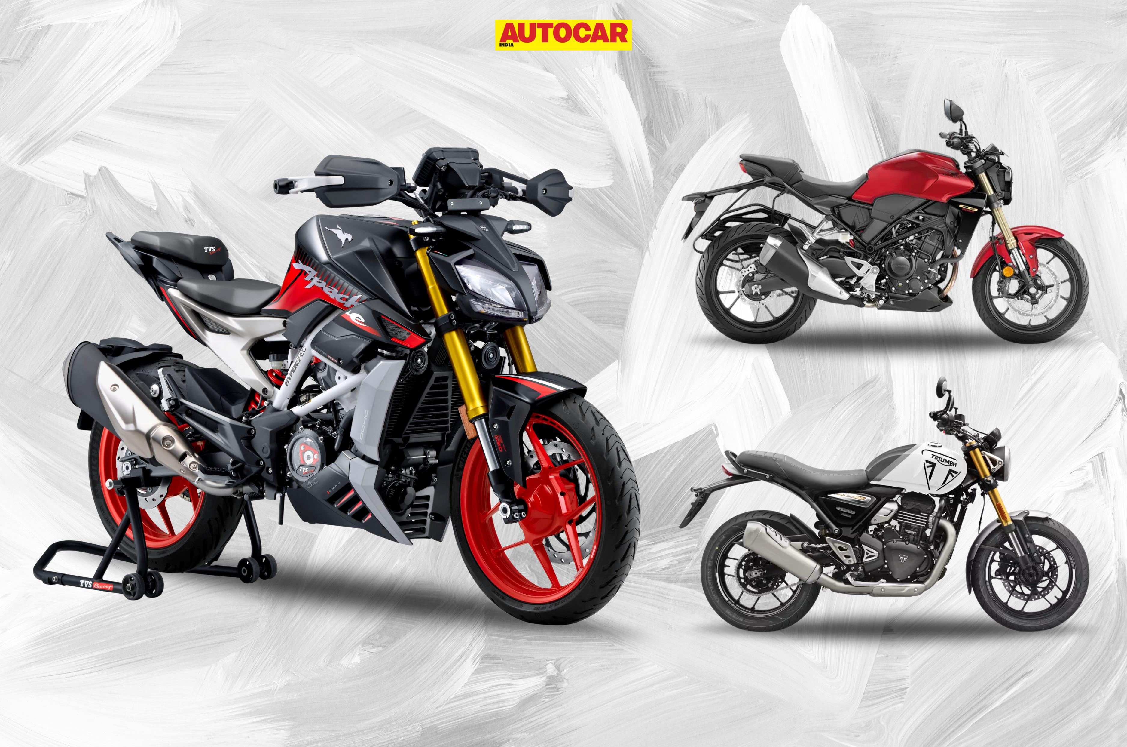 2025 TVS Apache RTR 310 vs rivals: price and specification comparison